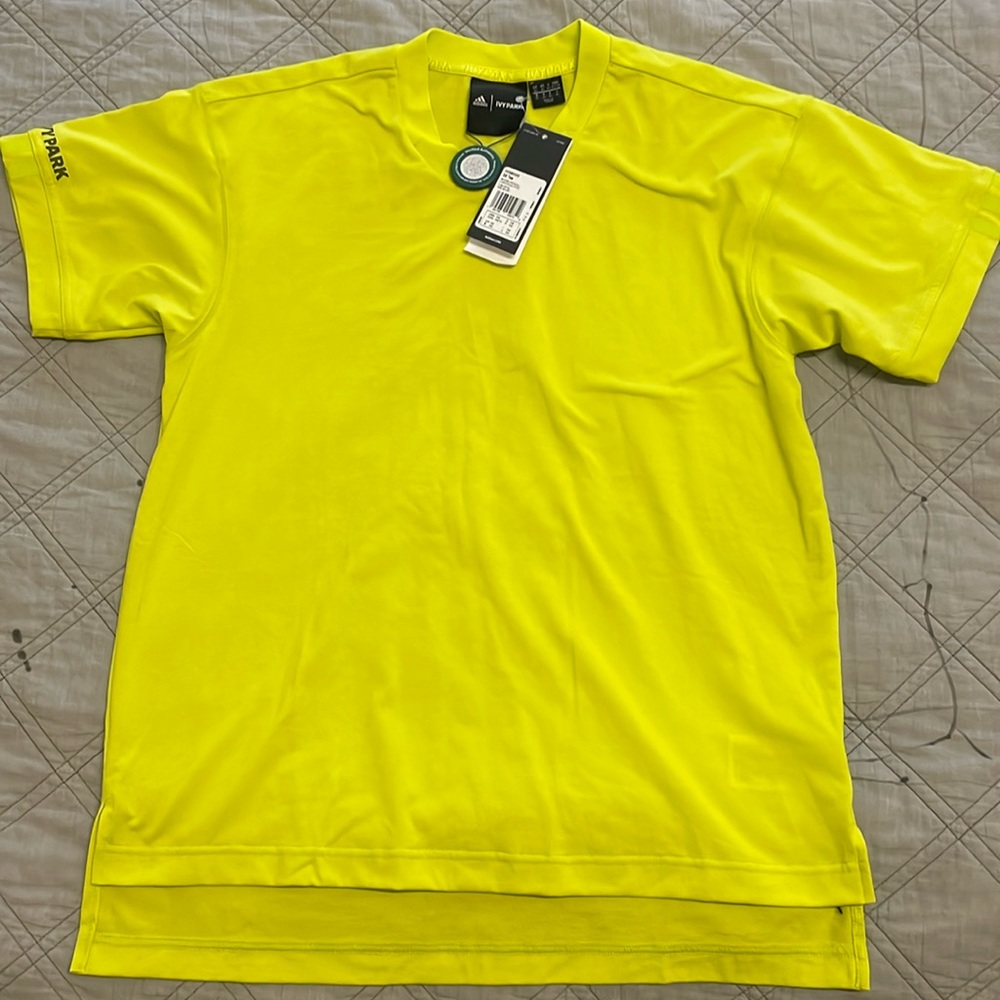 Ivy park x adidas x peloton new with tags bright yellow xs